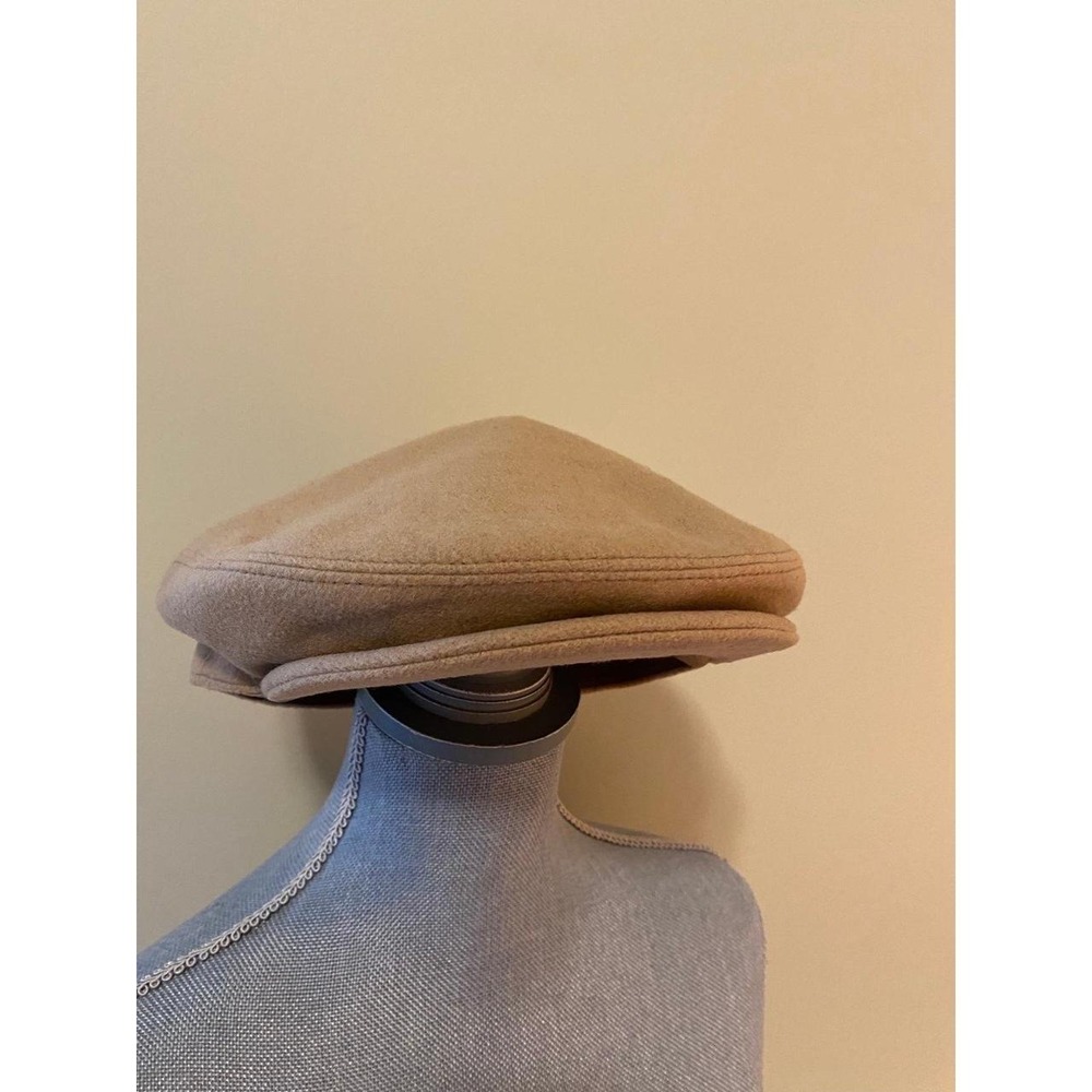 Original Loden Beret Flat Hat Cabbie Wool XL Cap Unisex Poet SKU2
